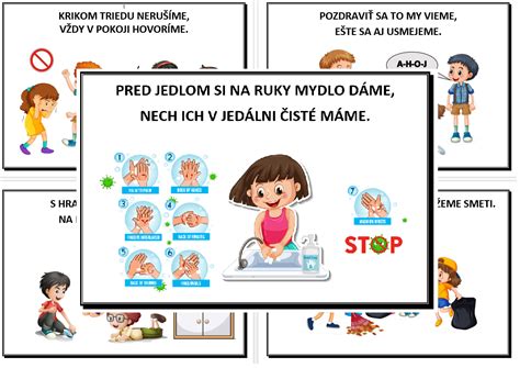 Pravidlá osobnej hygieny pre deti