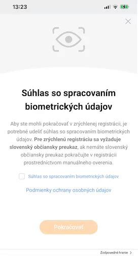 Ilustrácia procesu snímania biometrických údajov na oddelení dokladov