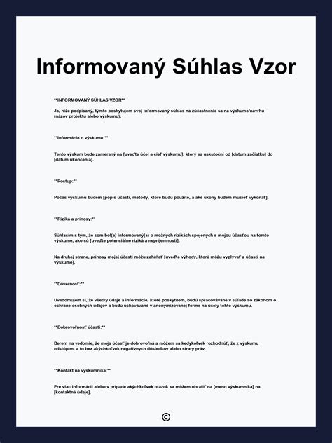 nemocničné prostredie a informovaný súhlas