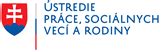 Mapa umiestnenia úradov práce, sociálnych vecí a rodiny
