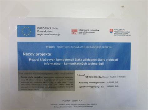 Rozvoj kľúčových kompetencií