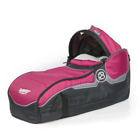 Deep carrycot with baby inside