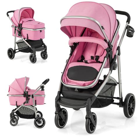 Reversible stroller seat