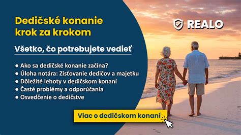 Dedičské konanie - schematický prehľad