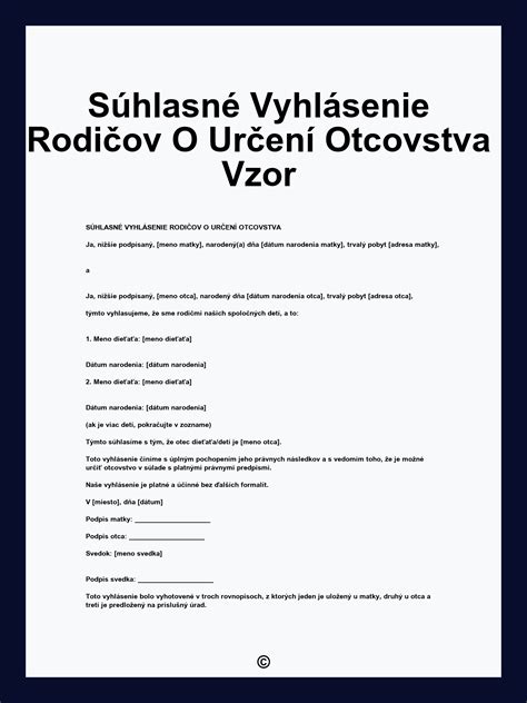 znázornenie procesu určovania otcovstva súdom