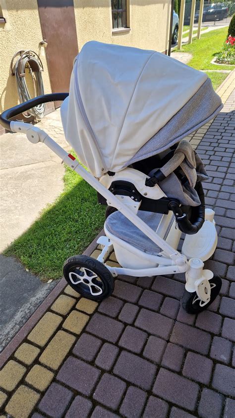 Detail ľahkej hliníkovej konštrukcie kočíka Tutek Timer