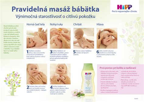 jemná masáž bábätka olejom