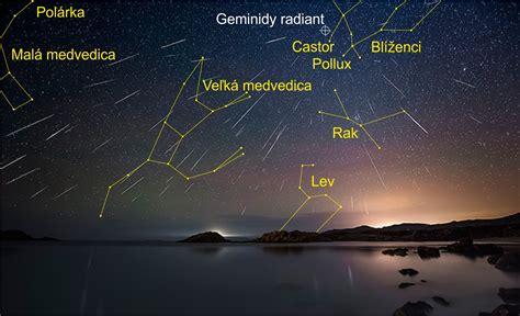 zobrazenie súhvezdia Panna na nočnej oblohe