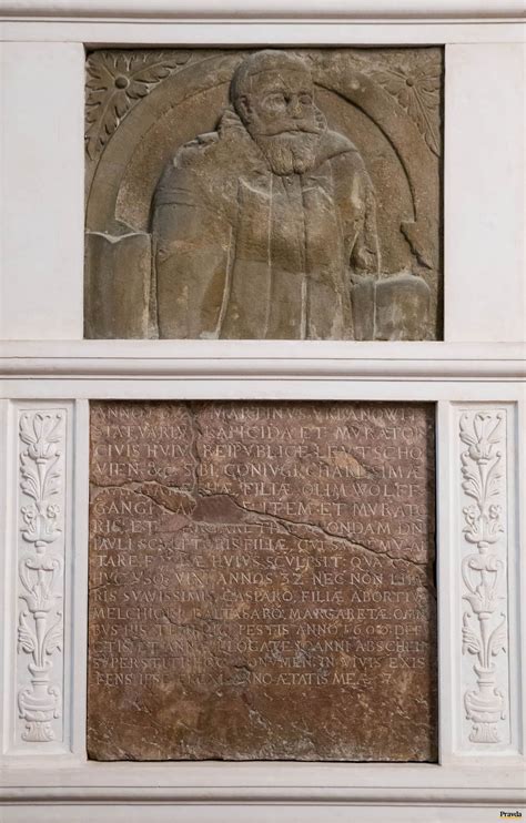 Epitaf, ktorý spomína meno Majstra Pavla