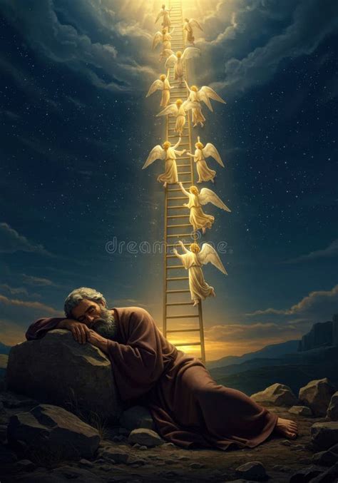 Biblical scenes: Jacob's Ladder, Burning Bush, Isaiah's prophecy