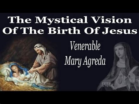 Mystical vision of the Virgin Mary's birth by Mary of Agreda
