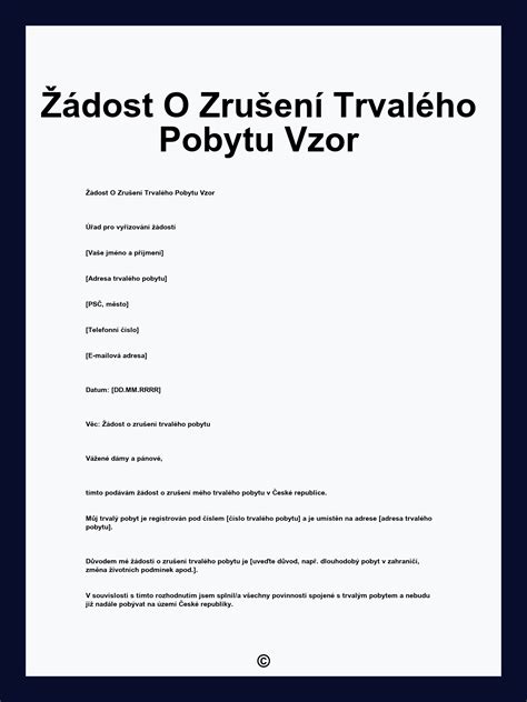 Oznamovanie trvalého pobytu