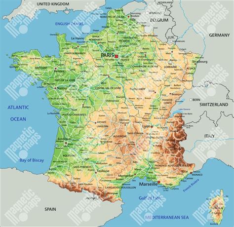 Mapa Francúzska s vyznačeným mariánskym pútnickým miestom La Salette-Fallavaux