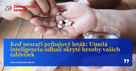 Tabuľka liekových interakcií