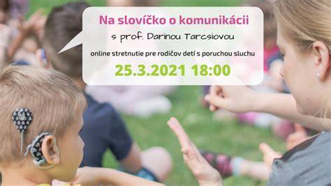 Stretnutie rodičov a detí s poruchou sluchu