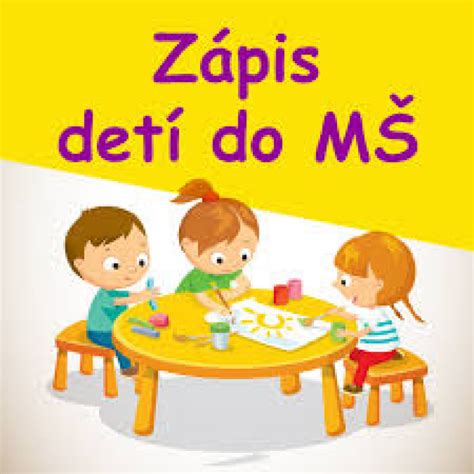 Zápis do školy