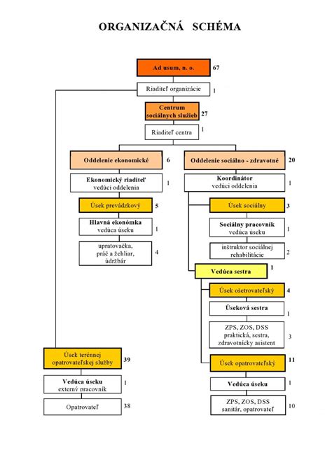 Organizačná schéma spoločnosti s vyznačenými rolami (konateľ, spoločník)
