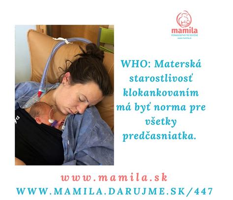 Materská starostlivosť klokankovaním