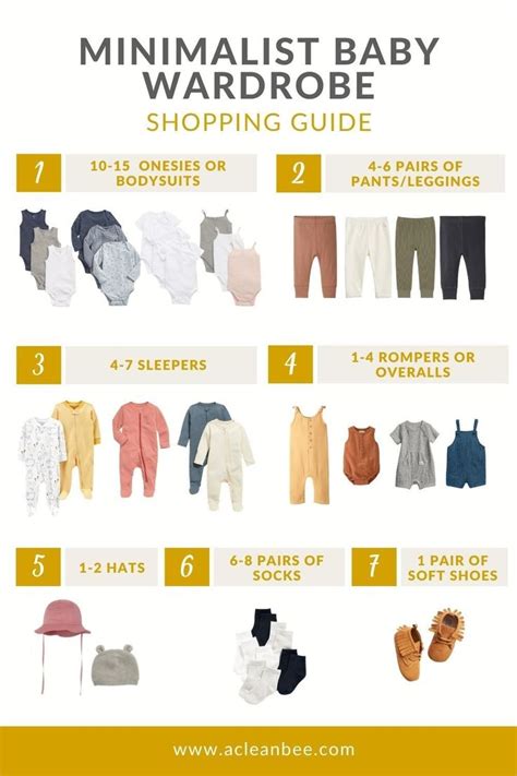 minimalist baby clothing style