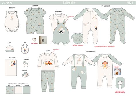 safe baby clothing design illustration