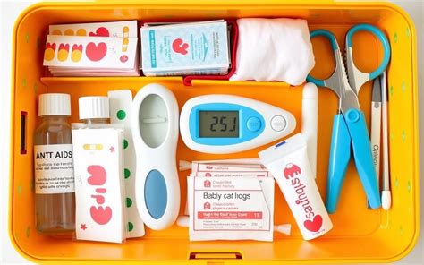 Baby first aid kit essentials