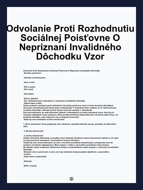 Dokumenty Sociálnej poisťovne