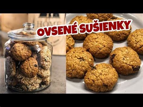 ukážka zdravých domácich sušienok z ovsených vločiek
