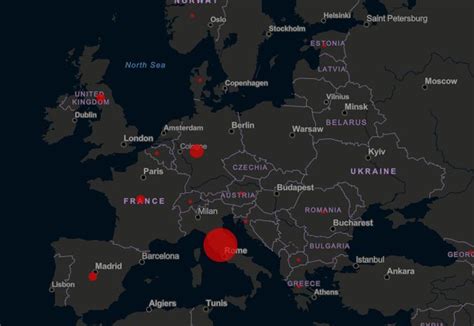 Mapa rozšírenia povinného očkovania v Európe