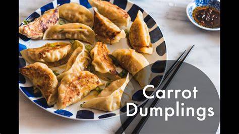 Carrot dumplings for children