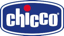 Chicco logo a skupina šťastných detí na odrážadlách