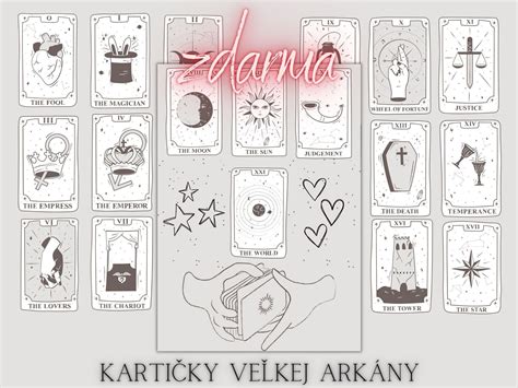 Ilustrácia kariet tarotu