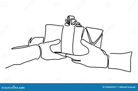 Hands holding a gift box in a gesture of giving
