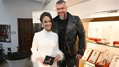 Lucie Bílá a Radek Filipi na spoločenskej udalosti