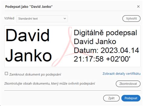 Elektronický podpis