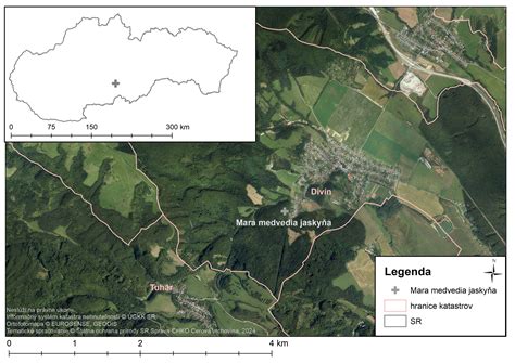Mapa znázorňujúca lokality prípadov