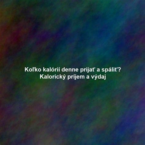 Graf porovnávajúci príjem kalórií a výdaj