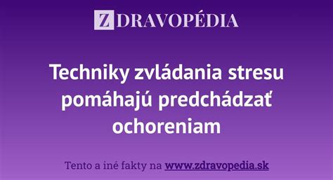 Techniky relaxácie a zvládania stresu
