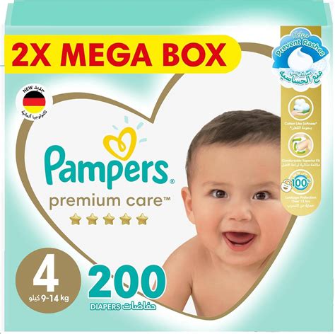 Rôzne balenia Pampers Premium Care veľkosti 4