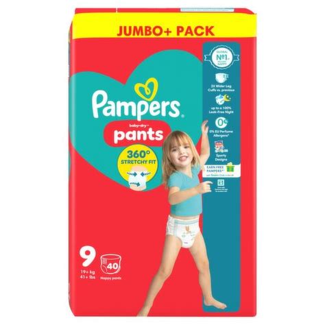 Detail absorpčného jadra Pampers Pants