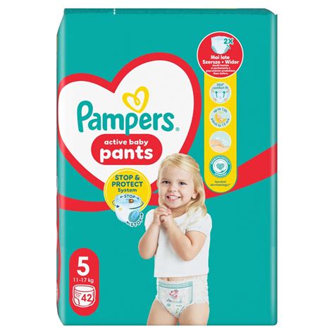 Spokojné dieťa v plienkových nohavičkách Pampers Pants