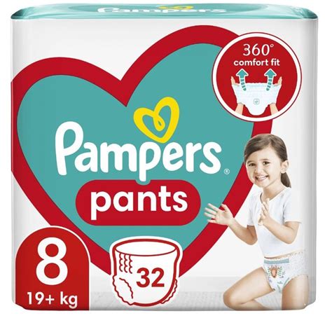 Detail plienky Pampers Pants s pásikom na likvidáciu na zadnej strane