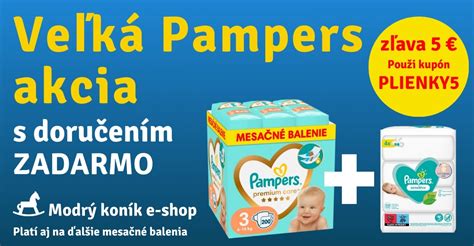 Ilustrácia balenia mesačnej zásoby plienok Pampers