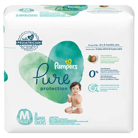 Pampers Pure Protection plienky a ich zloženie