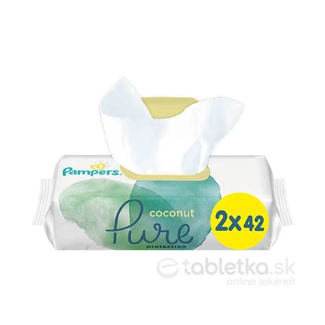 Pampers Pure vlhčené obrúsky rôznych typov