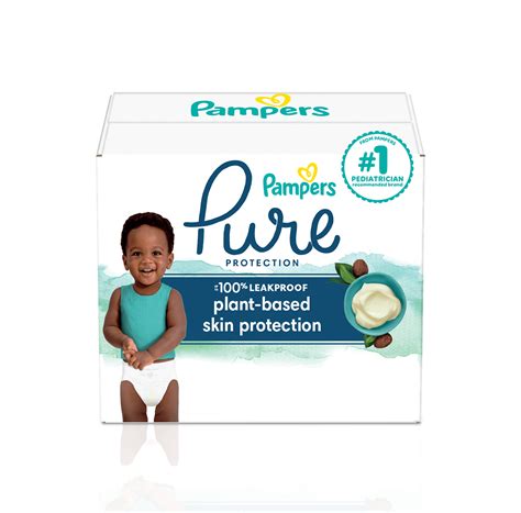 Pampers Coconut Pure ingredients infographic