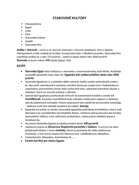 Staroveké metódy prebaľovania