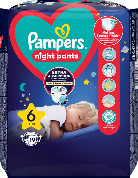 Nočné plienky Pampers