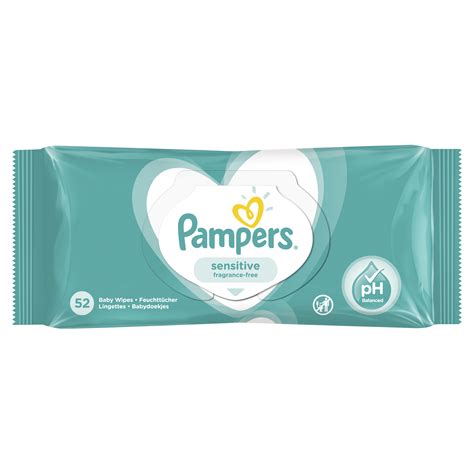 Pampers Sensitive vlhčené utierky balenie