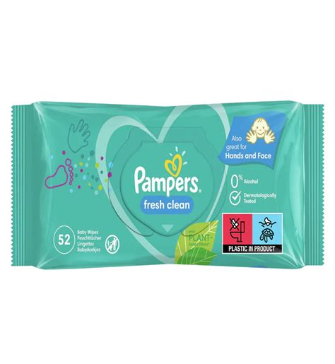 Pampers Fresh Clean s čistiacim zložením