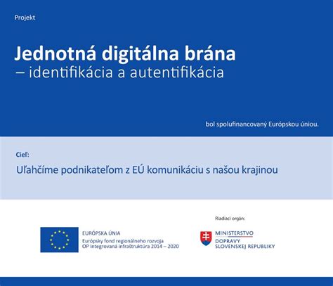 Mapa kľúčových eGovernment služieb